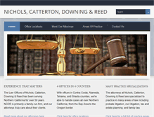 Tablet Screenshot of ncdrlaw.com